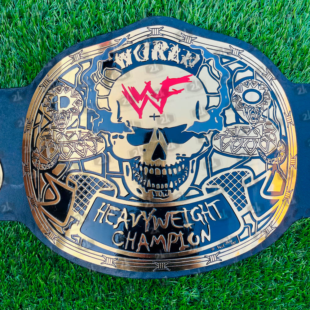 WWF Broken Skull Replica Title Belt (2mm)