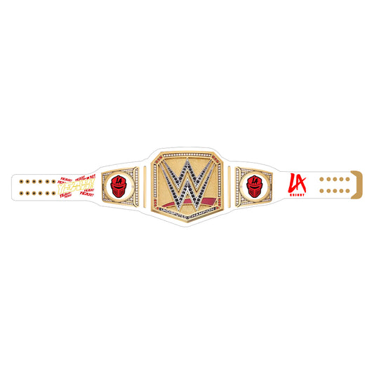 LA Knight Yeah Title Belt