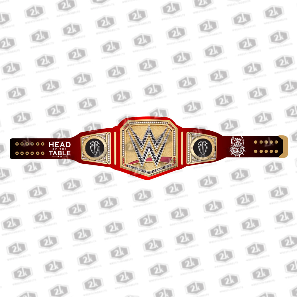 Roman Reigns Head of The Table Signature Series Championship Belt 2mm