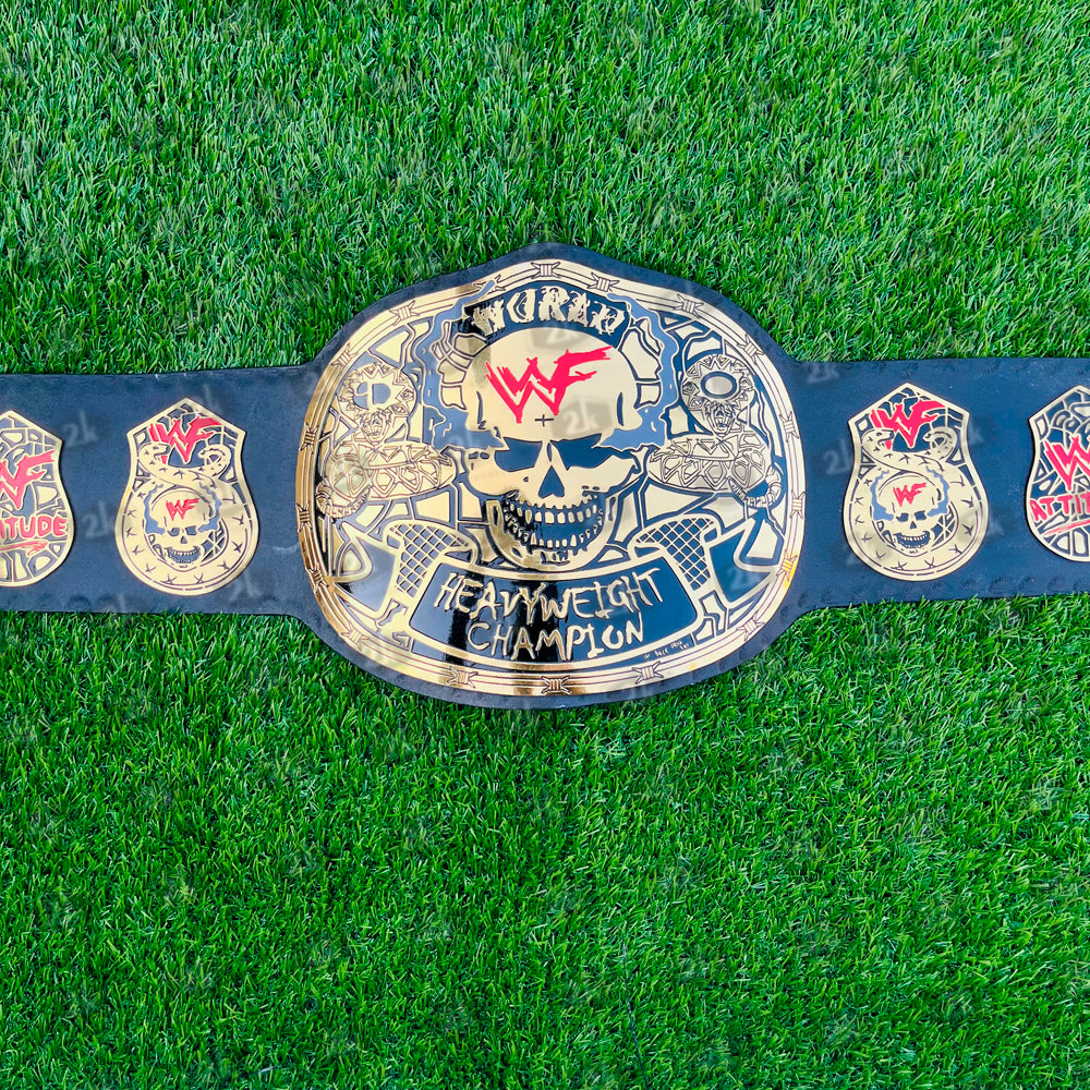 WWF Broken Skull Replica Title Belt (2mm)