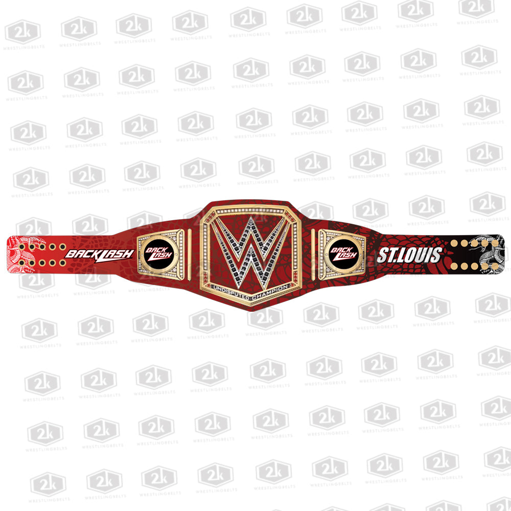 Back Lash 2025 Signature Series Championship Belt 2mm