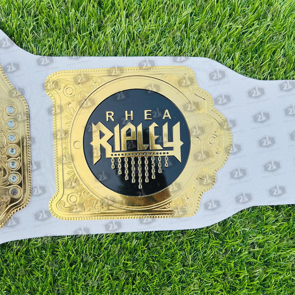 Rhea Ripley Women World Heavyweight Championship Replica Title Belt (2mm)