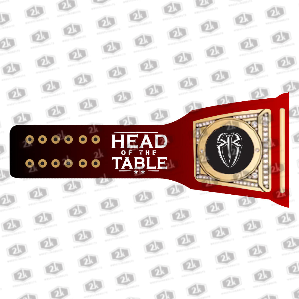 Roman Reigns Head of The Table Signature Series Championship Belt 2mm