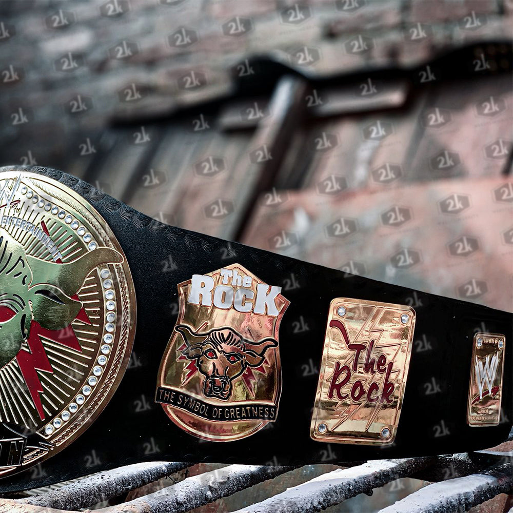 The Rock Brahma Bull Replica Title Belt (2mm)