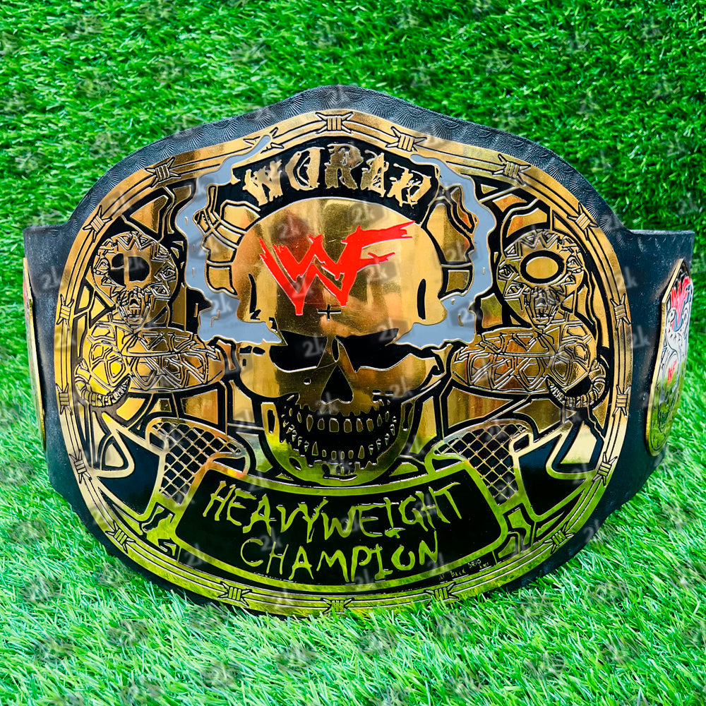 WWF Broken Skull Replica Title Belt (2mm)