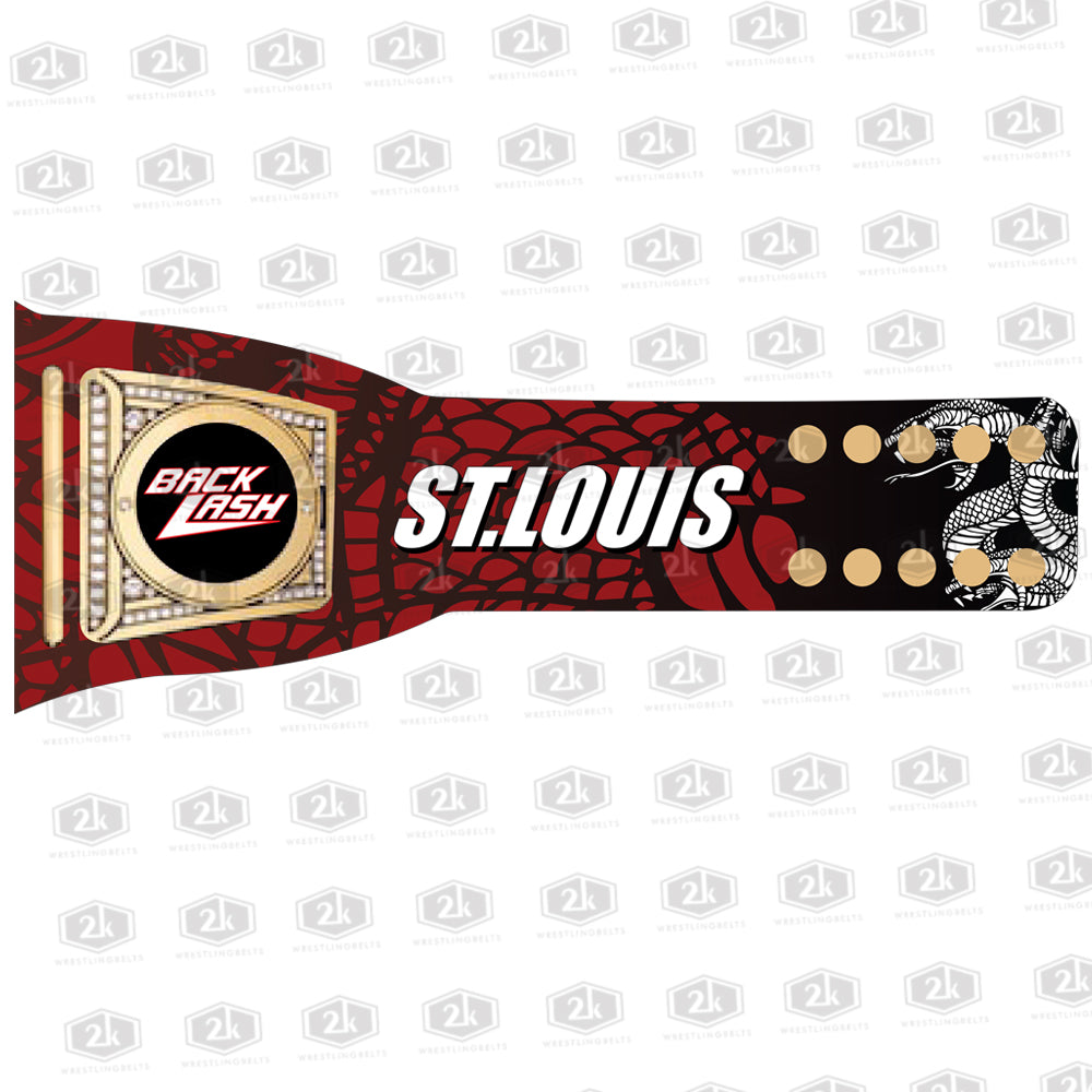 Back Lash 2025 Signature Series Championship Belt 2mm