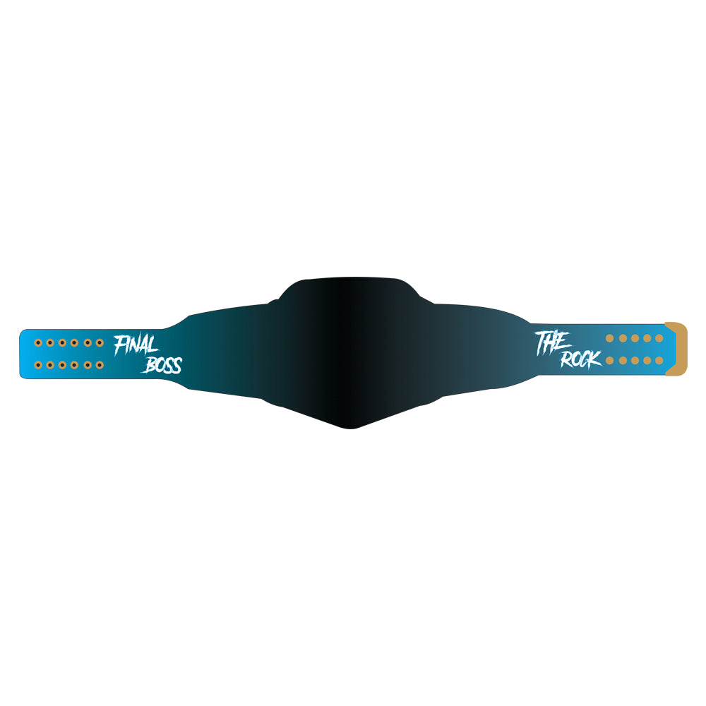 The Rock Final Boss Signature Series Championship Belt