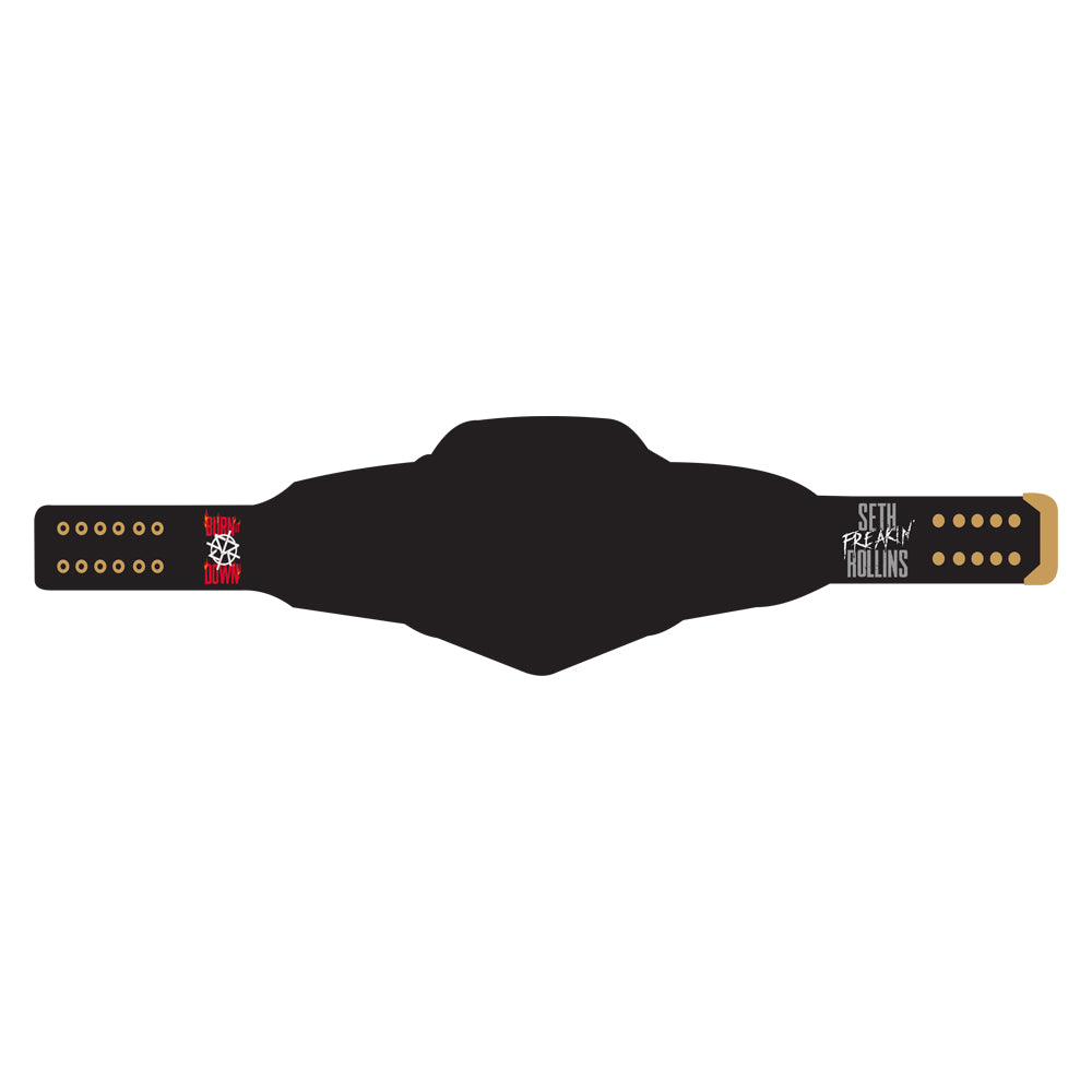 Seth Freakin' Rollins Burn it Down Signature Series Belt (Black Strap)