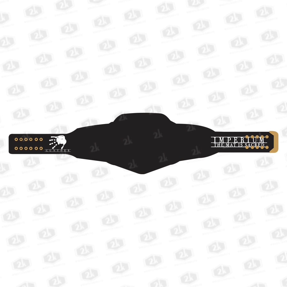 Gunter The Ring General Signature Undisputed Belt 2mm (Black Strap)