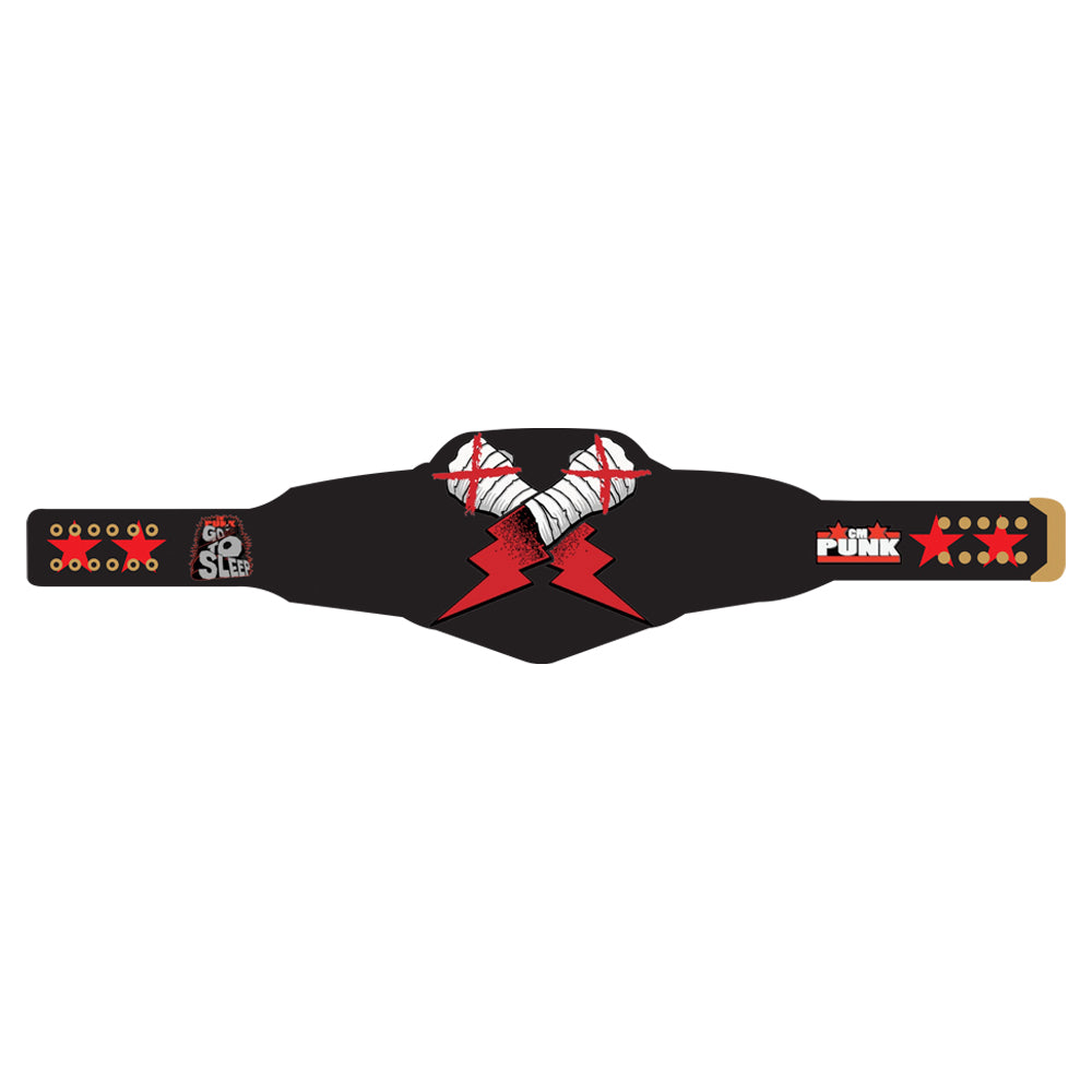 CM Punk Go To Sleep Signature Series Championship Belt