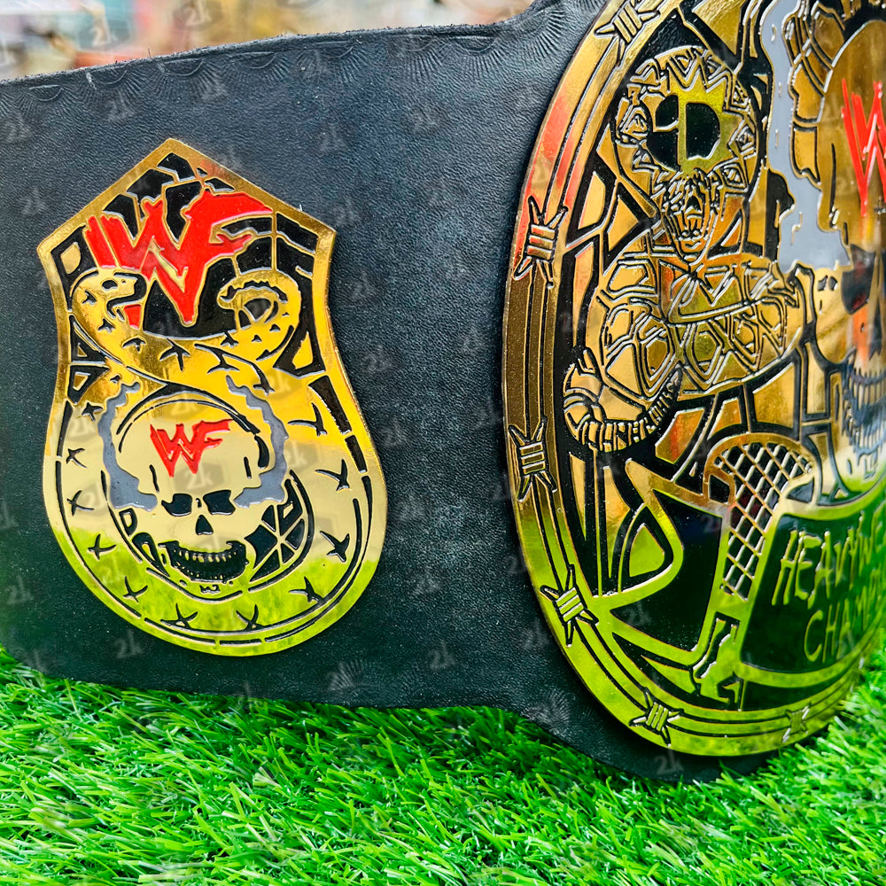 WWF Broken Skull Replica Title Belt (2mm)