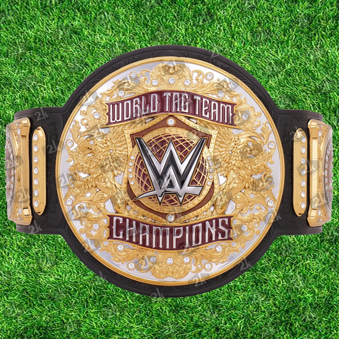 World Tag Team Championship Replica Title Belt 2mm