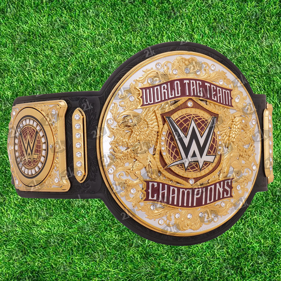 World Tag Team Championship Replica Title Belt 2mm
