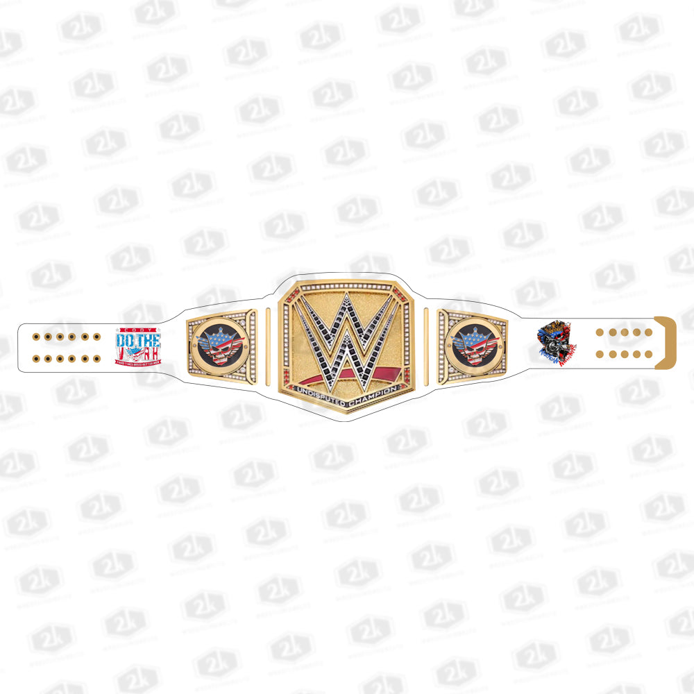 Cody Rhodes Do The War Signature Undisputed Belt 2mm (White Strap)