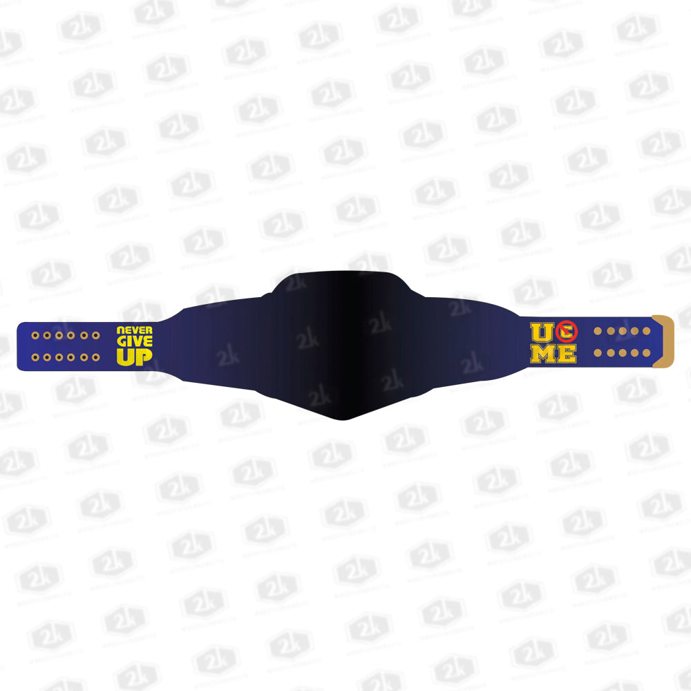 John Cena Never Give Up Signature Series Championship Belt 2mm