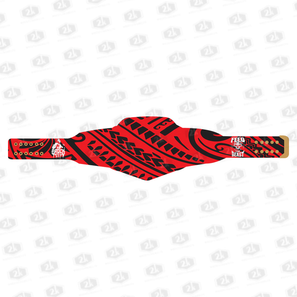 Brock Lesnar Feed the Beast Signature Series Championship Belt