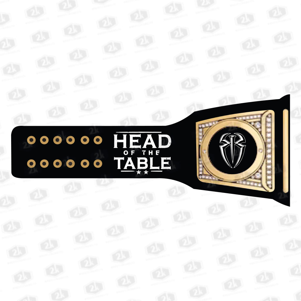 Roman Reigns OTC Signature Undisputed Championship Belt 2mm (Black Strap)