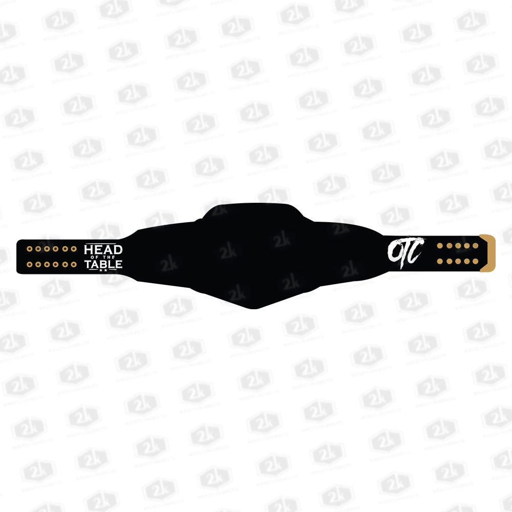 Roman Reigns OTC Signature Undisputed Championship Belt 2mm (Black Strap)