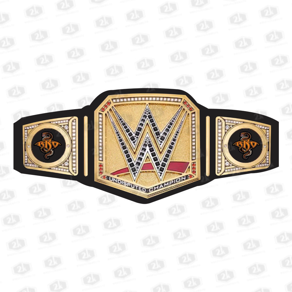 Randy Orton Strike First Signature Series Belt 2mm (Black Strap)