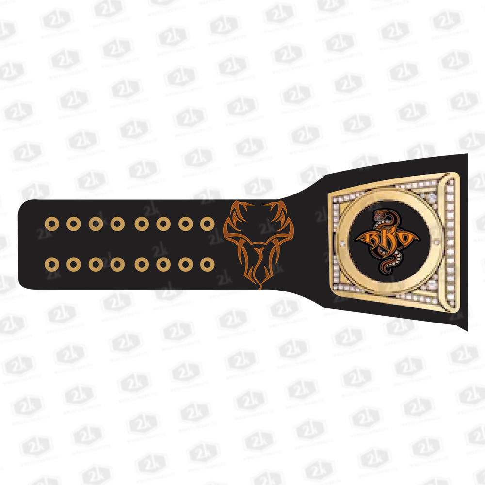 Randy Orton Strike First Signature Series Belt 2mm (Black Strap)