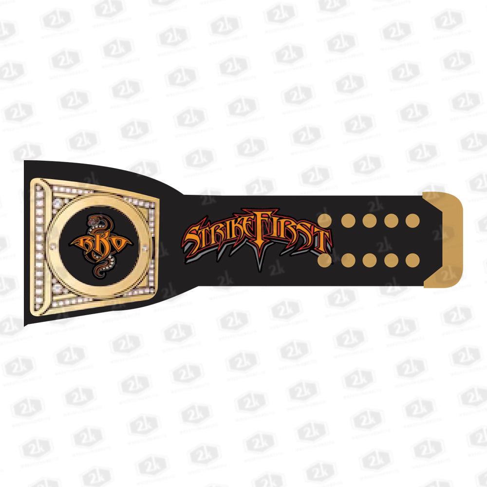 Randy Orton Strike First Signature Series Belt 2mm (Black Strap)