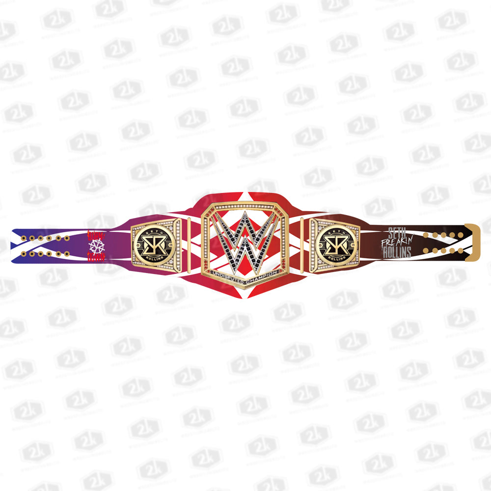 Seth Freakin' Rollins Burn it Down Signature Championship Belt 2mm