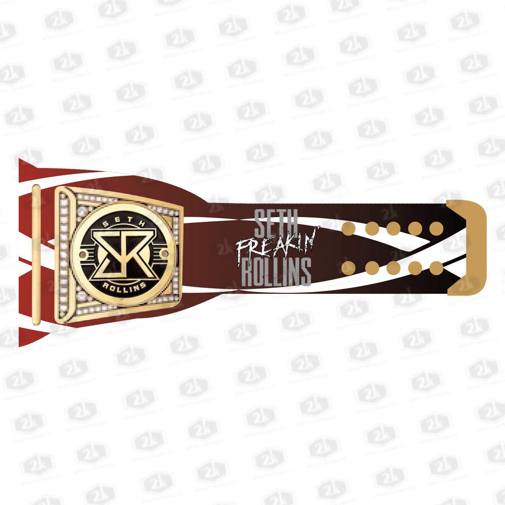 Seth Freakin' Rollins Burn it Down Signature Championship Belt 2mm