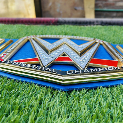 Blue Universal Championship Replica Title Belt (4mm)