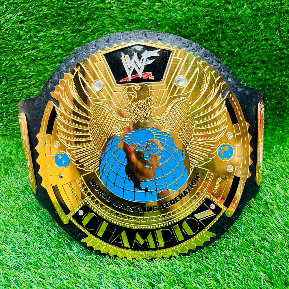 Winged Eagle Championship Replica Title Belt 1998 Adult Size - 2MM Brass Plates