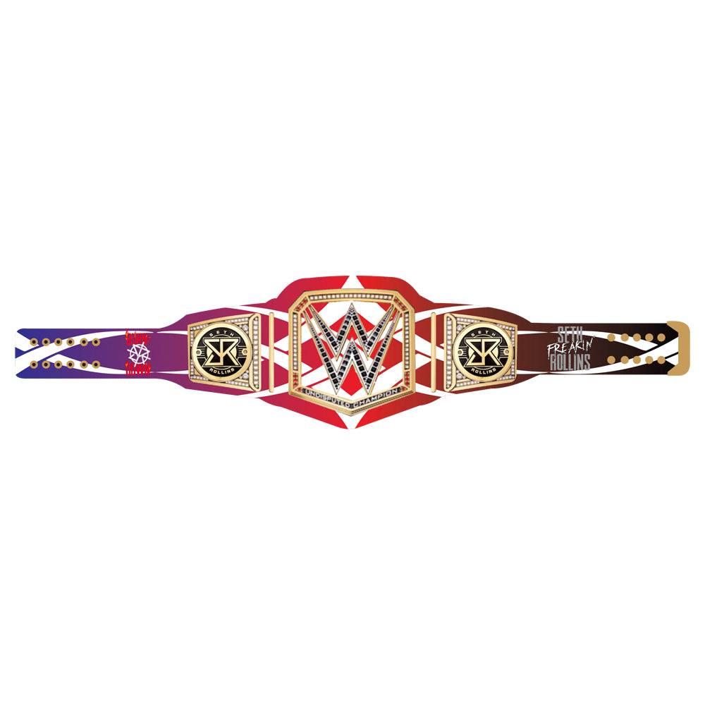 Seth Freakin' Rollins Burn it Down Signature Championship Belt