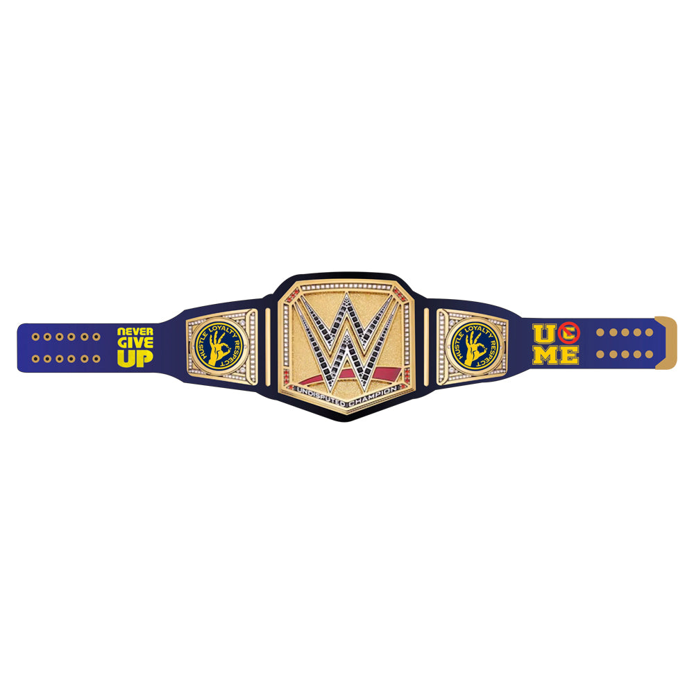 John Cena Never Give Up Signature Series Championship Belt