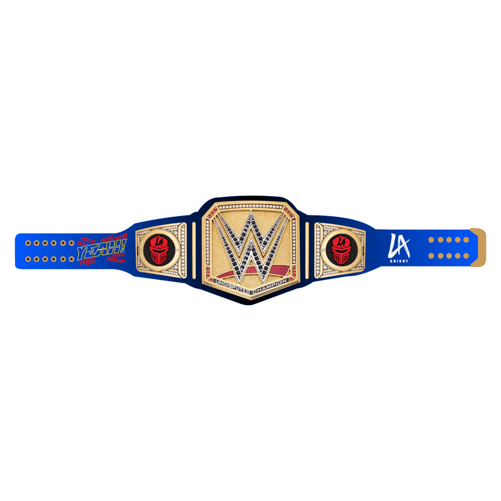 LA Knight Yeah Signature Series Championship Belt
