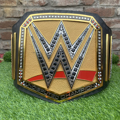 Undisputed Championship Replica Title Belt Adult Size - 4MM Brass Plates