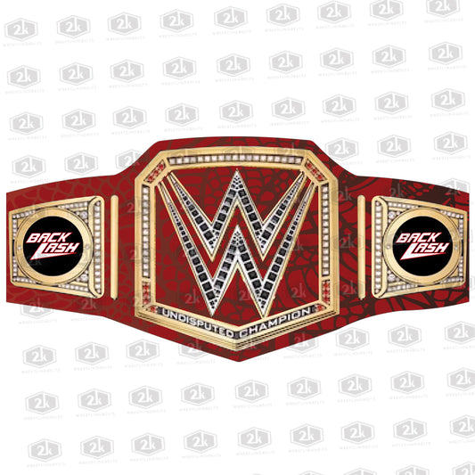 Back Lash 2025 Signature Series Championship Belt 2mm