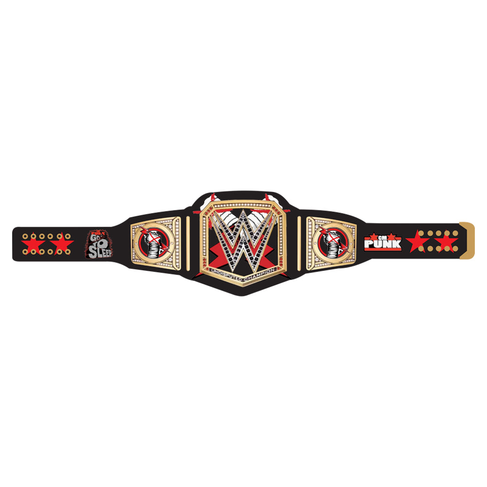 CM Punk Go To Sleep Signature Series Championship Belt