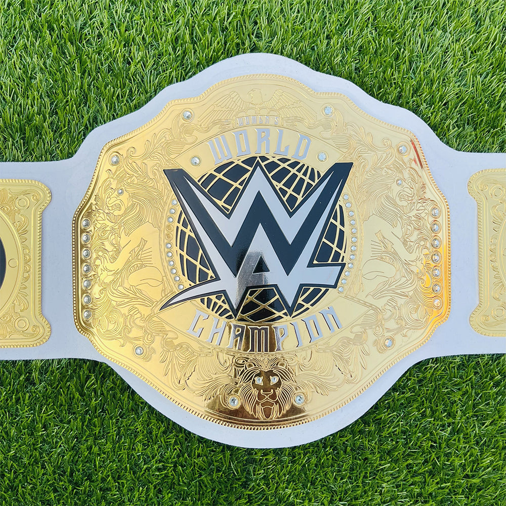 Rhea Ripley Women World Heavyweight Championship Replica Title Belt Adult Size - 2MM Brass Plates