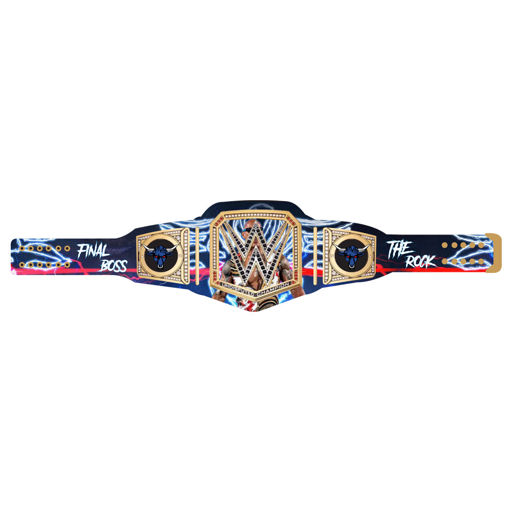 The Rock Final Boss Signature Series Championship Belt