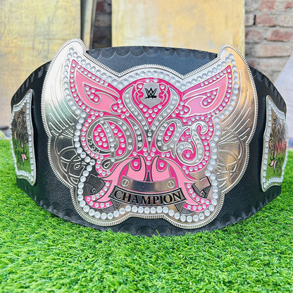 Divas Championship Replica Title Belt 2014 Adult Size - 2MM Brass Plates