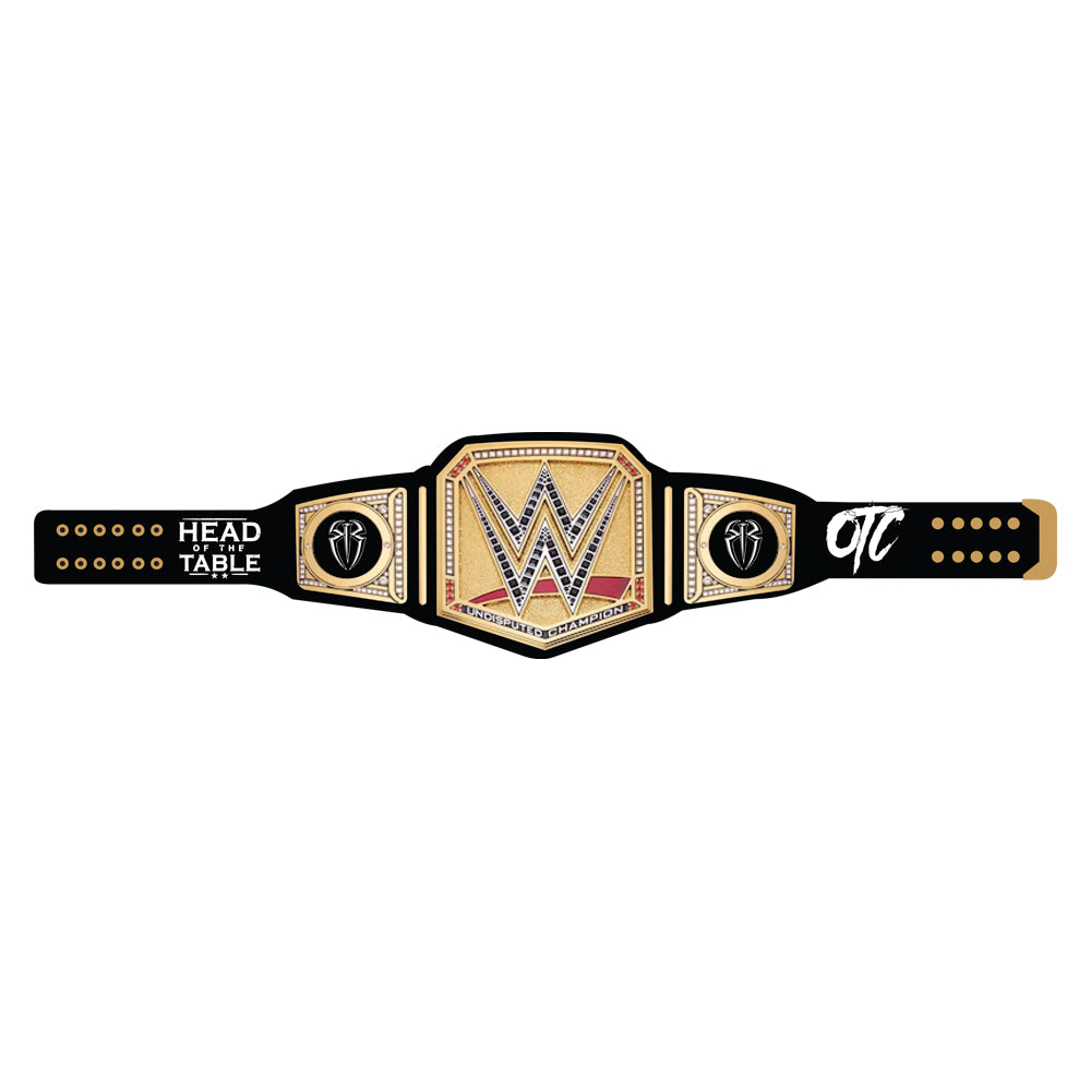 Roman Reigns OTC Signature Series Championship Belt (Black Strap)