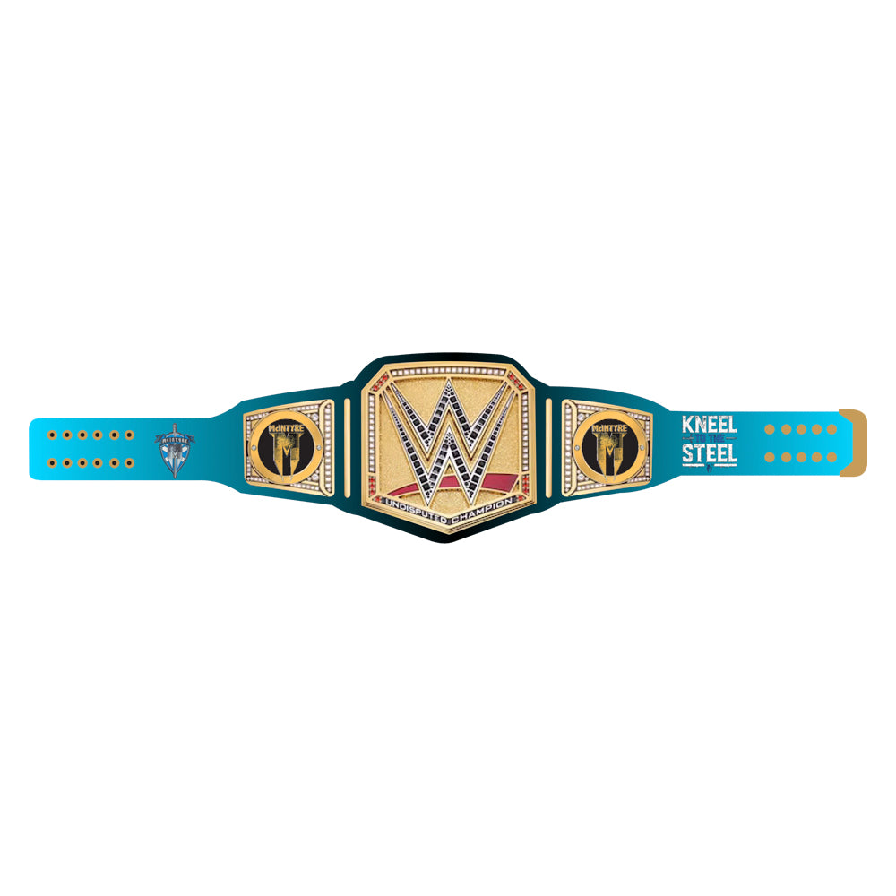 Drew McIntyre Kneel To The Steel Signature Series Belt