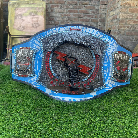 CM Punk Signature Championship Replica Title Belt (4mm)
