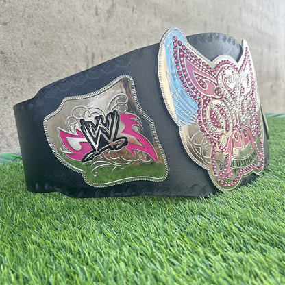 Divas Championship Replica Title Belt 2008 Adult Size - 4MM Brass Plates
