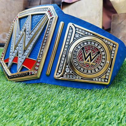 Blue Universal Championship Replica Title Belt (4mm)