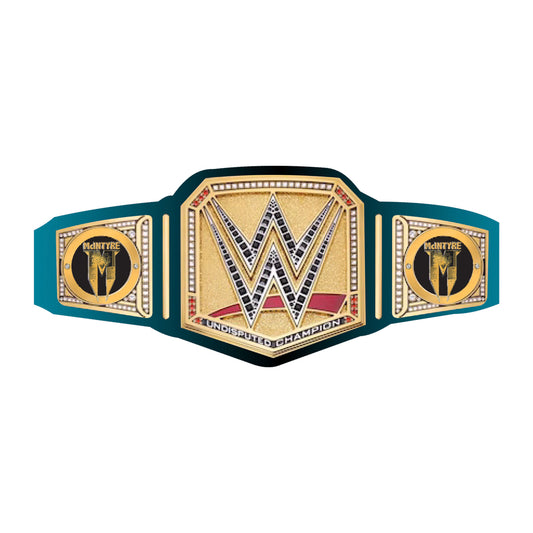 Drew McIntyre Kneel To The Steel Signature Series Belt