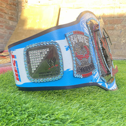 CM Punk Spinner Signature Championship Replica Title Belt Adult Size - 4MM Brass Plates