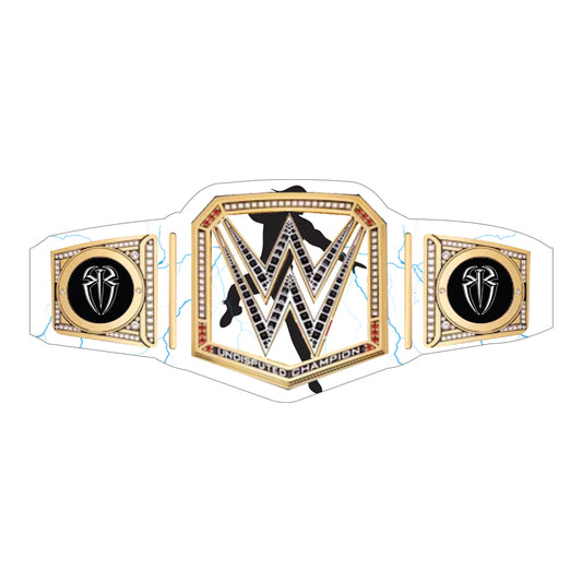 Roman Reigns The Super Man Punch Signature Championship Belt