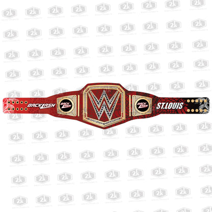 Back Lash 2025 Signature Series Championship Belt 2mm