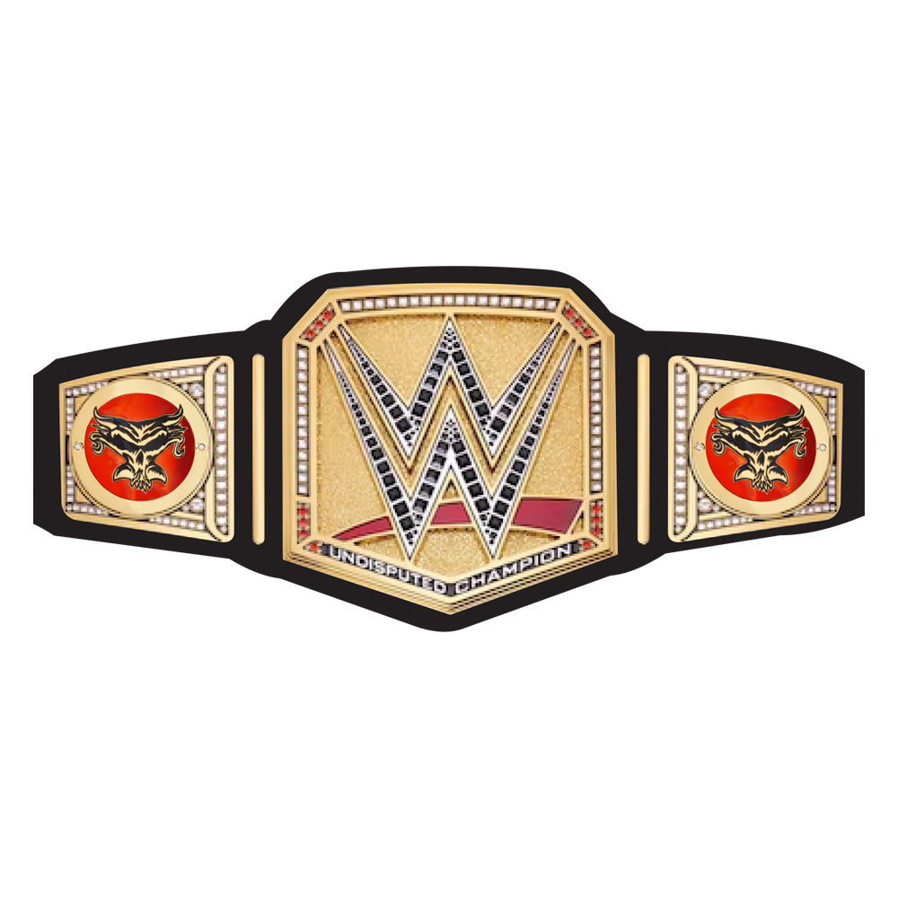 Brock Lesnar Here Comes The Pain Signature Series Belt (Black Strap)