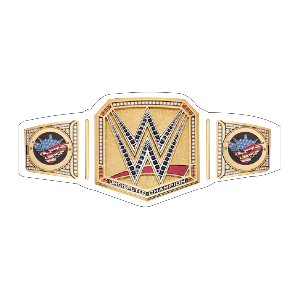 Cody Rhodes Do The War Signature Series Undisputed Championship Belt (White Strap)