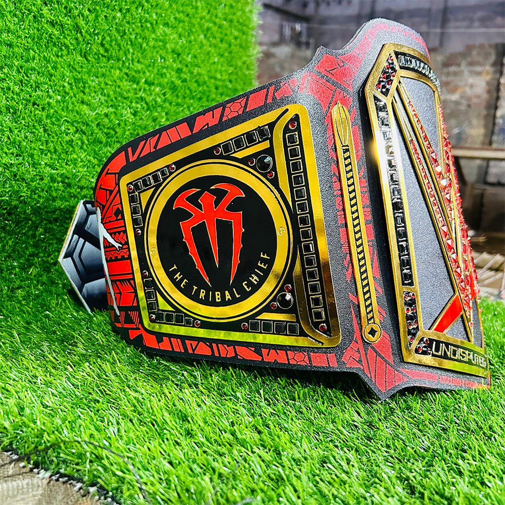 Roman Reigns 1,316 Days Signature Series Undisputed Championship Title Belt Adult Size - 2MM Brass Plates